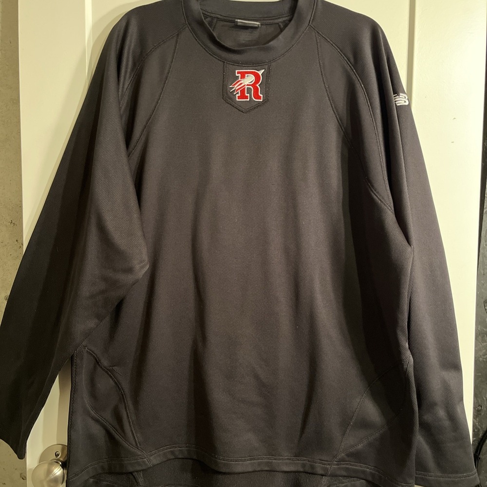 New Balance Reading Rockets Men's Pullover Baseball Longsleeve Fleece Black XL